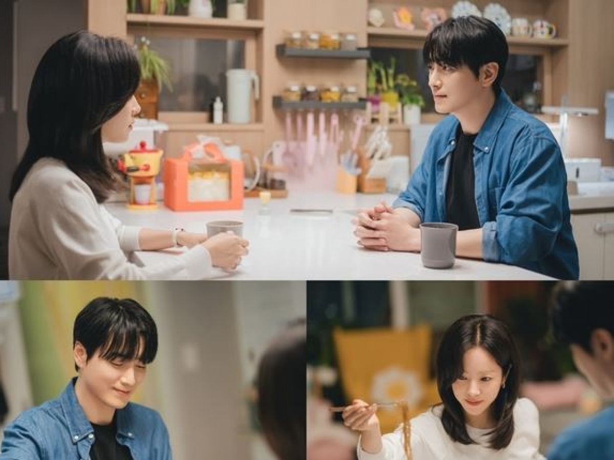 한지민,이준혁 키스 후 집밥 데이트 예고? 비주얼 커플의 설레이는 스틸컷 공개...